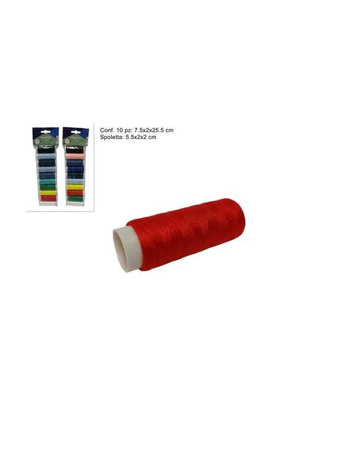 CONFEZ.10 SPOLETTE COTONE...