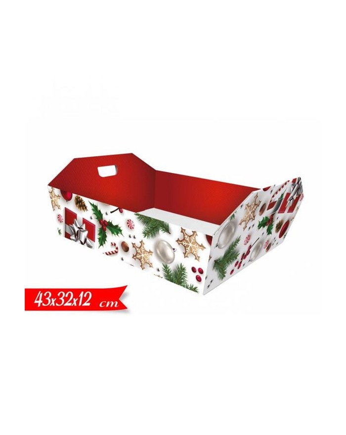 CESTA GRANDE BIANCO NATALE...