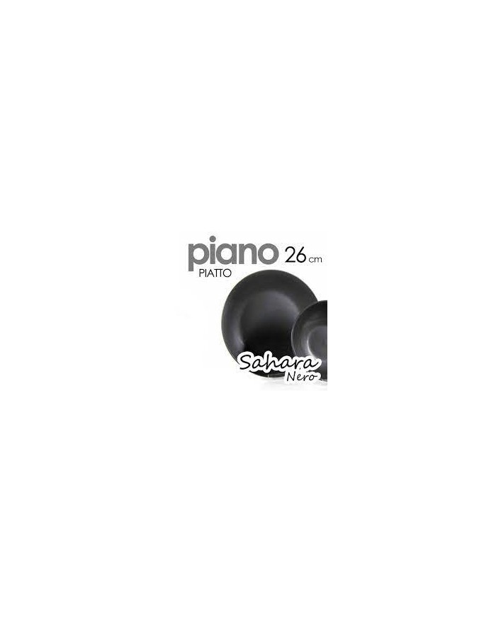 PIATTO PIANO SAHARA NERO  A296656