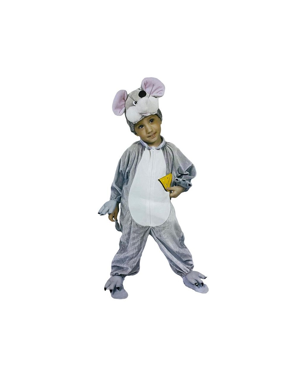 COSTUME TOPO GRIGIO 1/2 ANNI  A081409