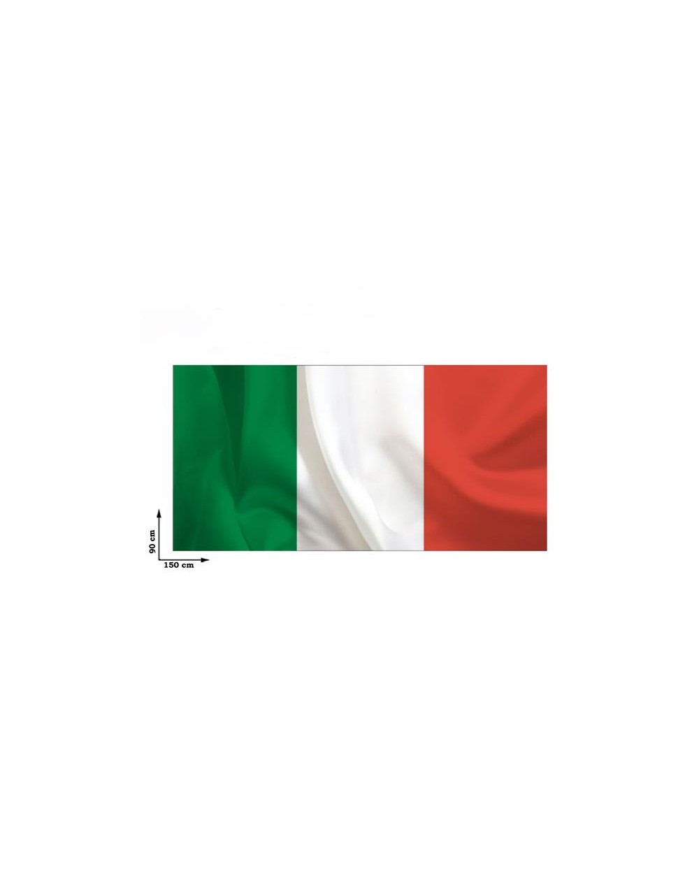 BANDIERA TRICOLORE 150X90CM  A292419