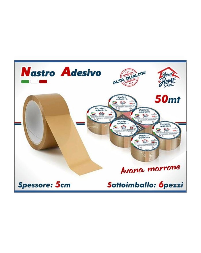 NASTRO ADESIVO AVANA 50mt  8052690000596