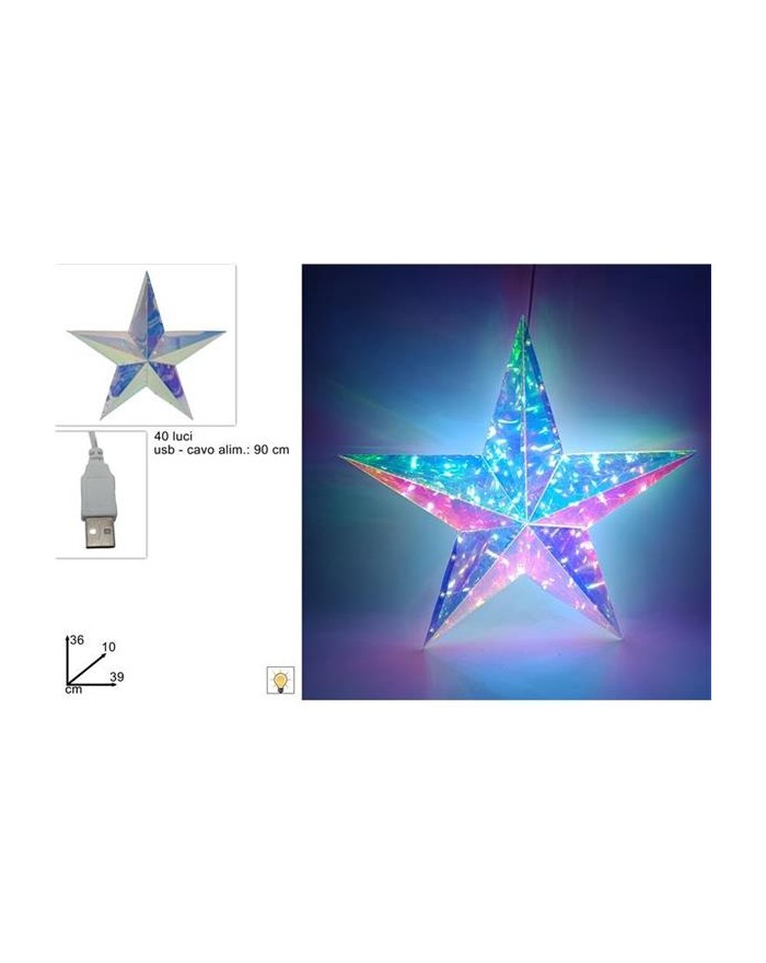 STELLA RAINBOW 39CM 40LED...