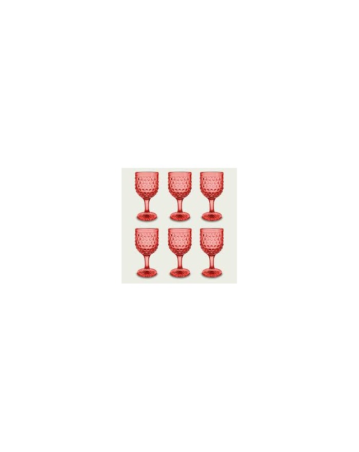 SET 6 CALICI BLOSSOM ROSSO  58414