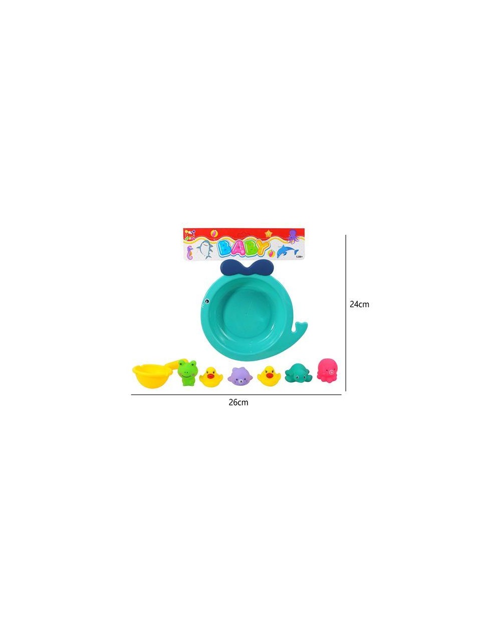 SET BABY PISCINA CON ANIMALI  39090