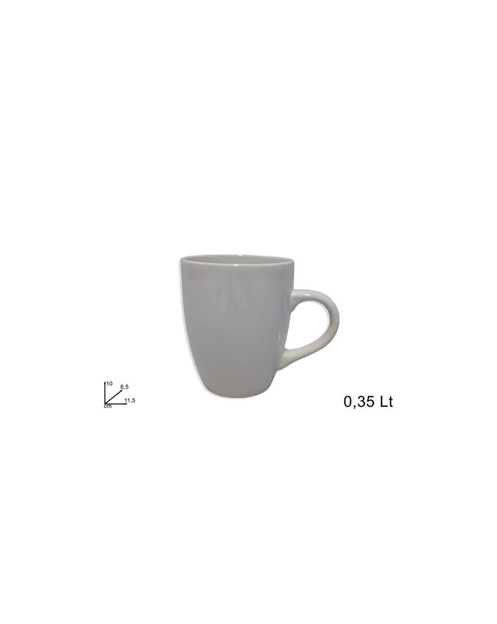 TAZZONE MUG BIANCO  A181164