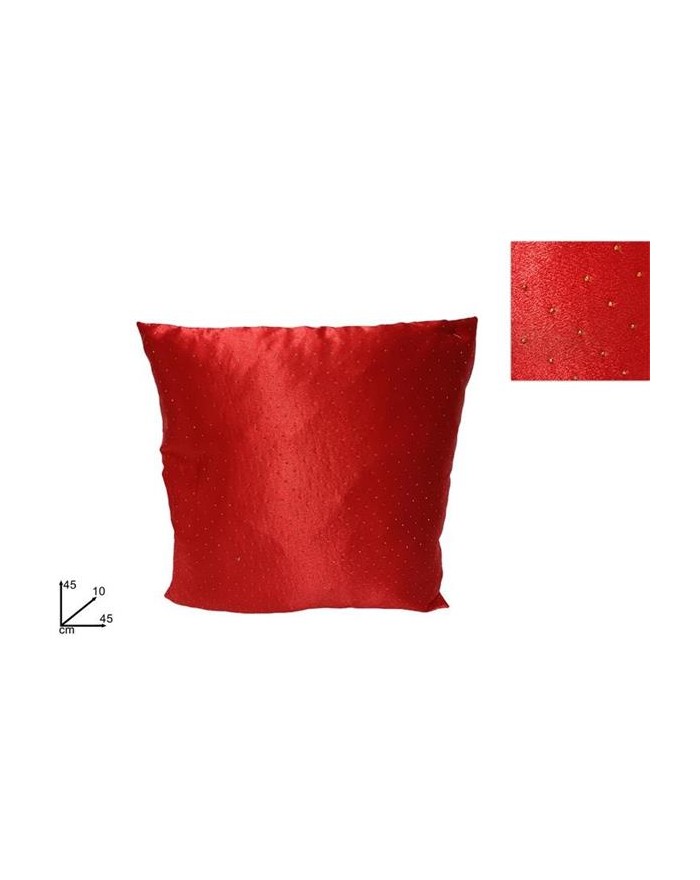 CUSCINO 45x45 VELL. ROSSO...