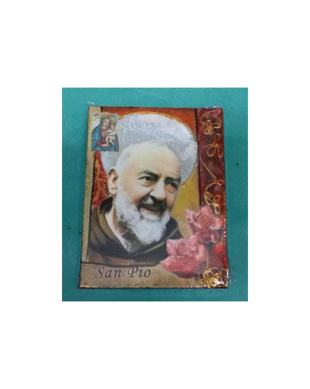 QUADRO PICCOLO PADRE PIO 9x12  A132879