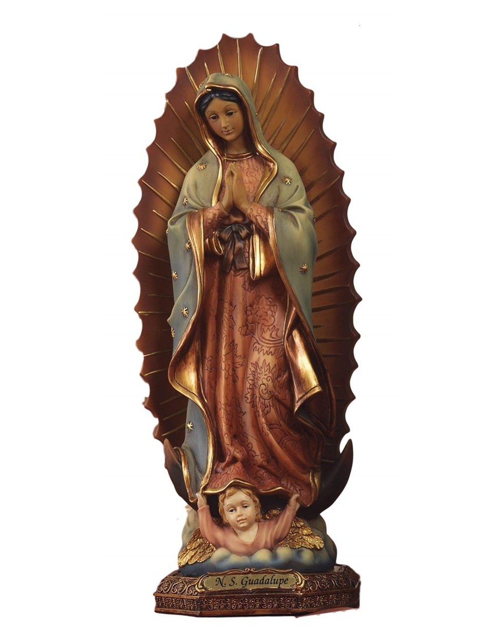 STATUA MADONNA GUADALUPE 11 cm  A292192