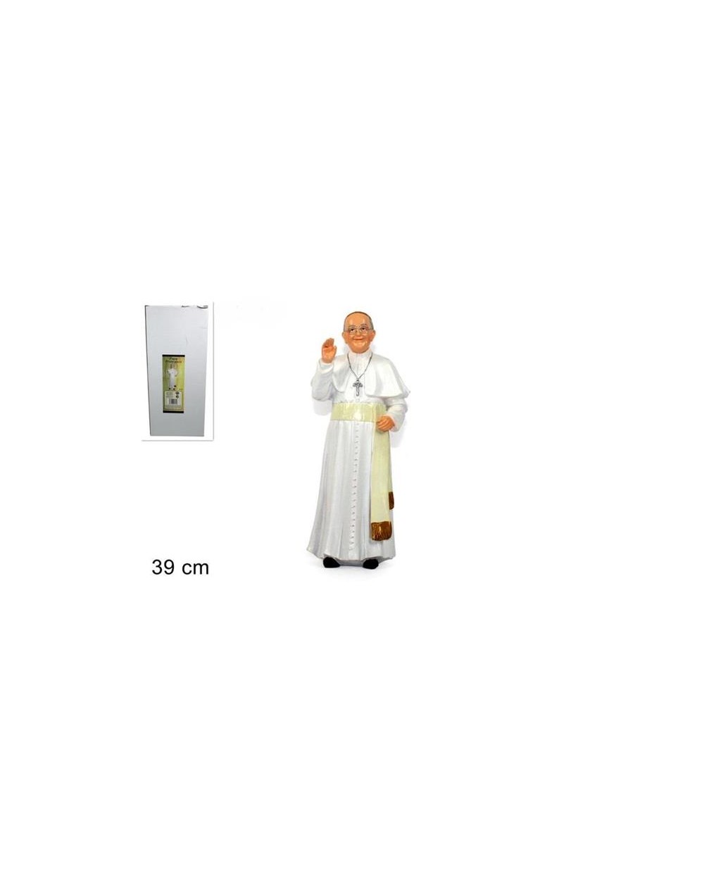 STATUA PAPA FRANCESCO 40CM  A162550