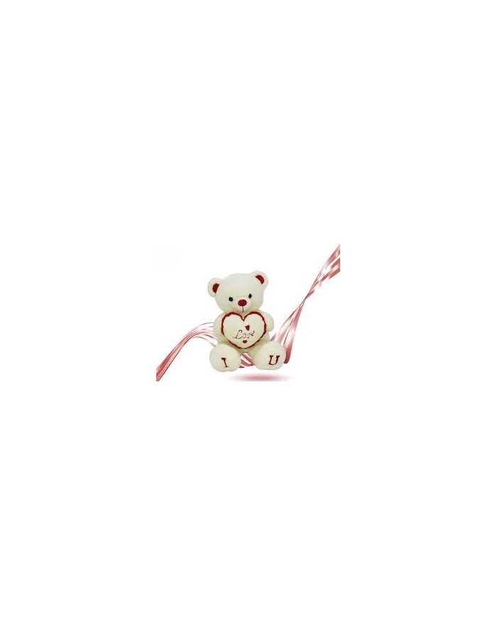 PELUCHE ORSO CON CUORE 25 CM  A164463