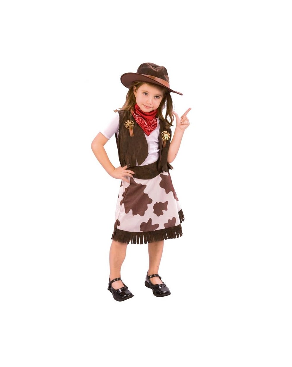 COSTUME BABY COW GIRL 4/6 ANNI  A204136