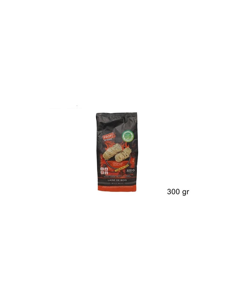 ACCENDIFUOCO LEGNO NATURALE 300gr 3661075314156