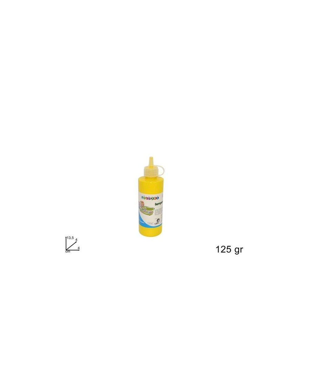 TEMPERA PRONTA 125gr.GIALLO  A167571