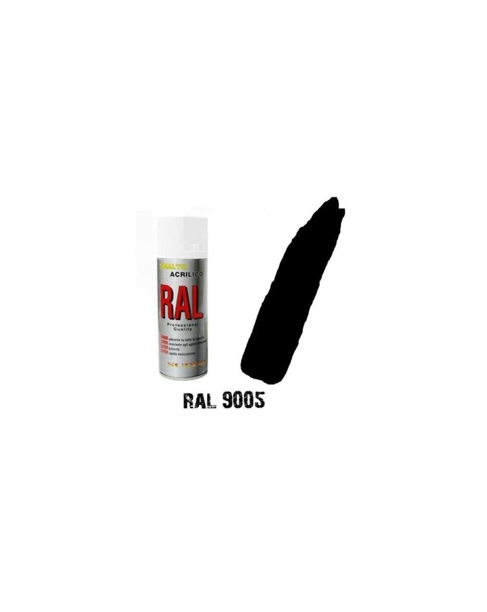 BOMBOLETTA SPRAY NERO LUCIDO RAL 9 7354