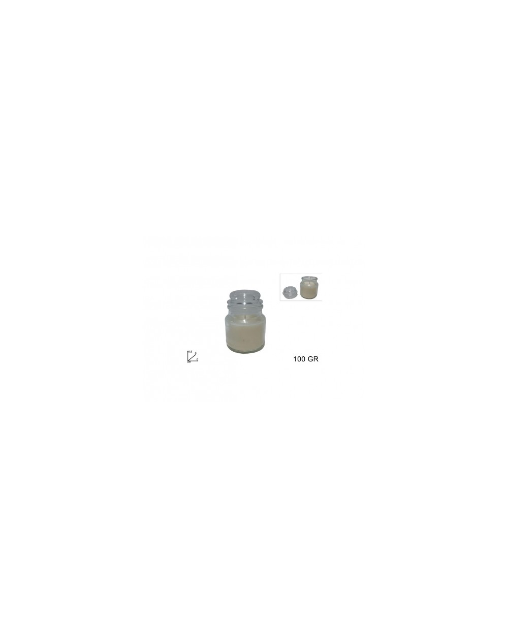 CANDELA PROF. 100GR COTONE  8034048648469