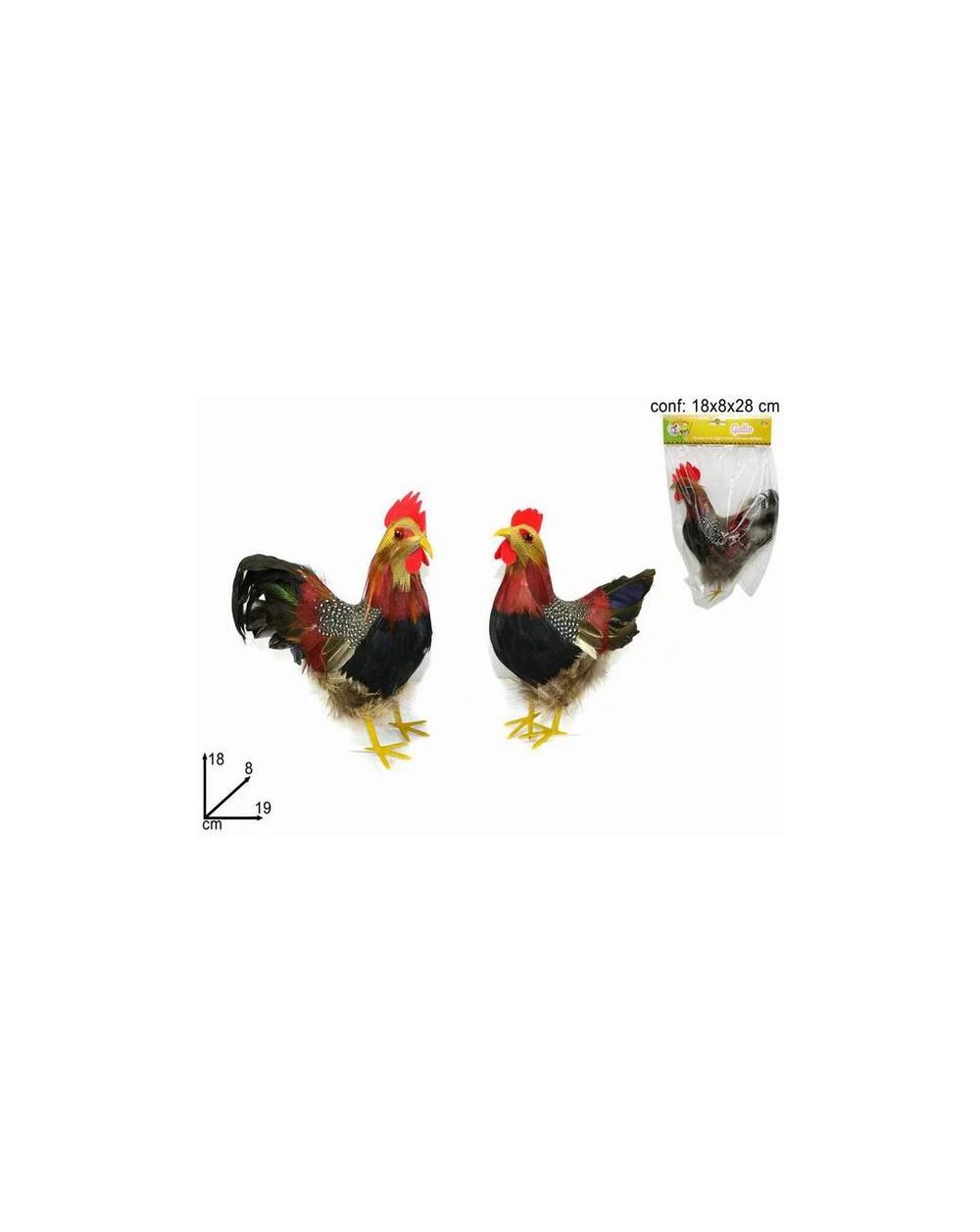 GALLO 18CM. A194957