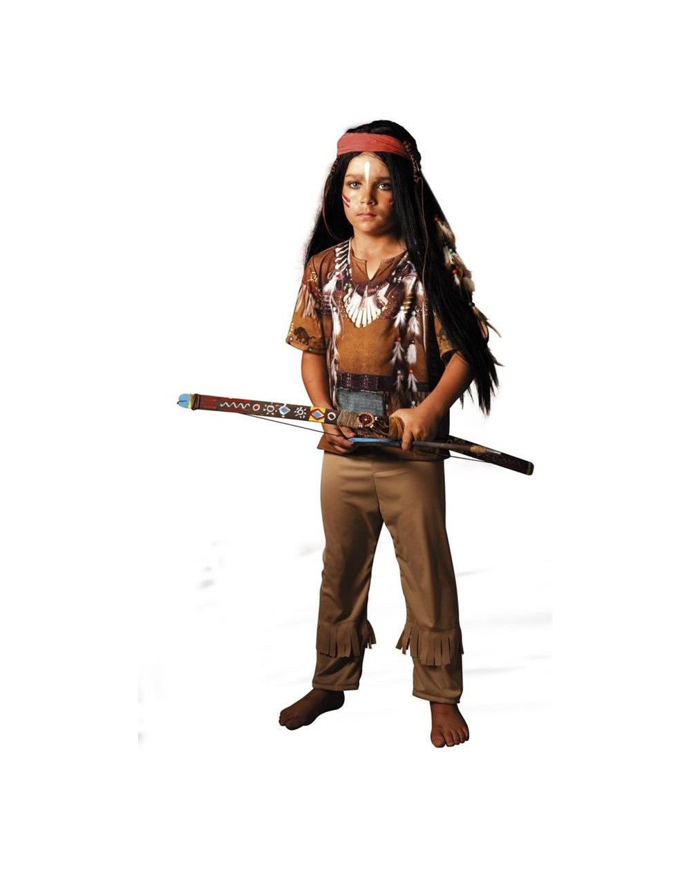 COSTUME ILLUSION INDIEN 6-7 ANNI  A024797