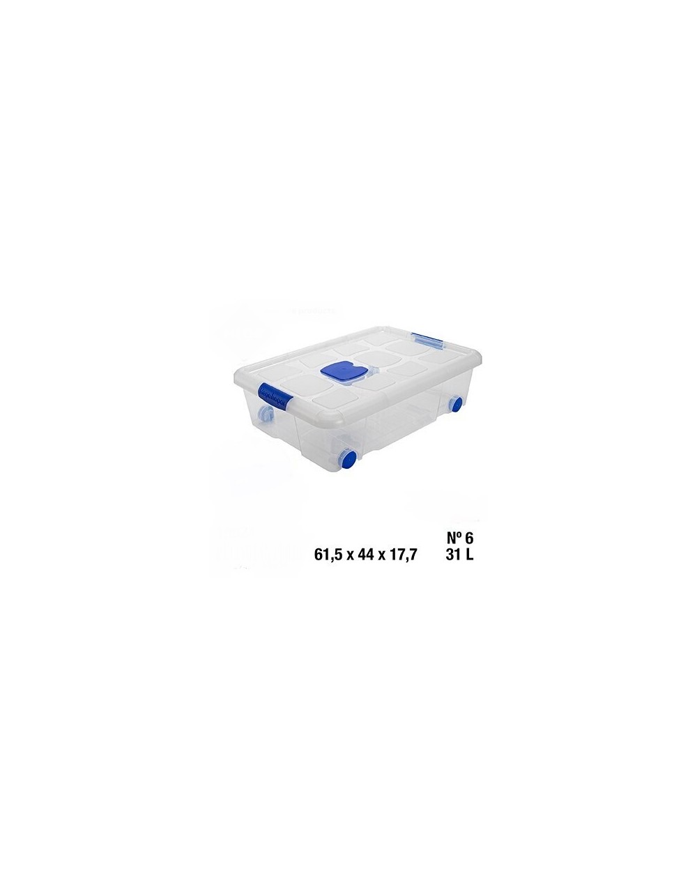 BAULE NEW BOX CON RUOTE 31L 18924