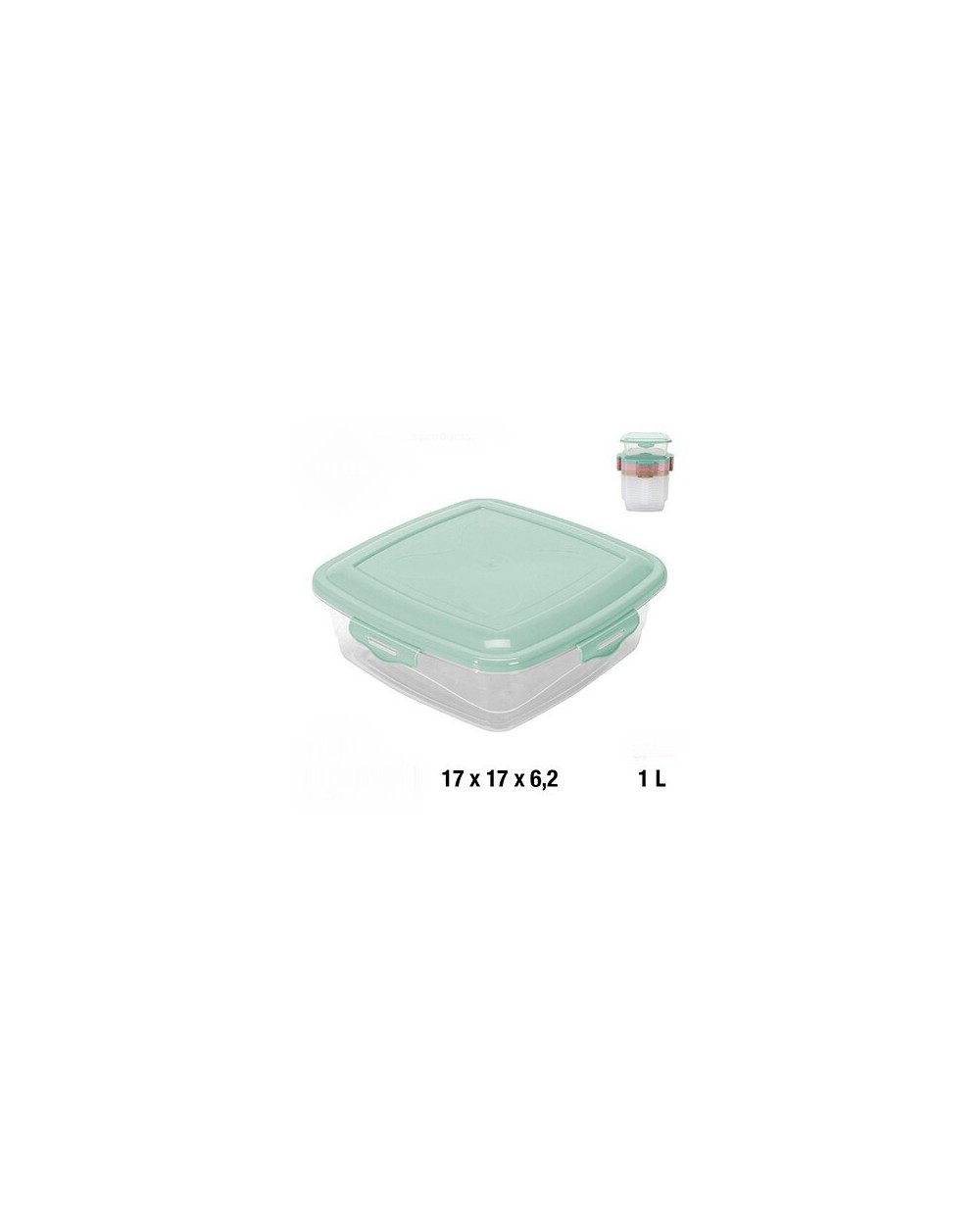 CONTENITORE LONDON QUADR 1L 17591