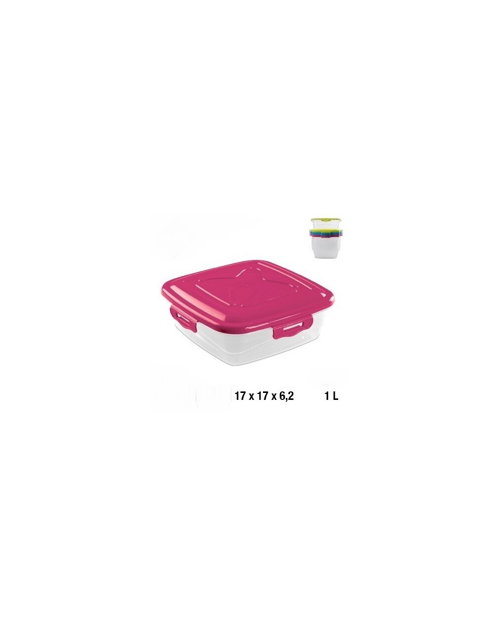 CONTENITORE QUADR LONDON 1L 17922