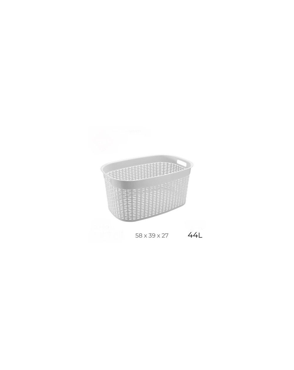 CESTINO BUCATO 44 L RATTAN  13380