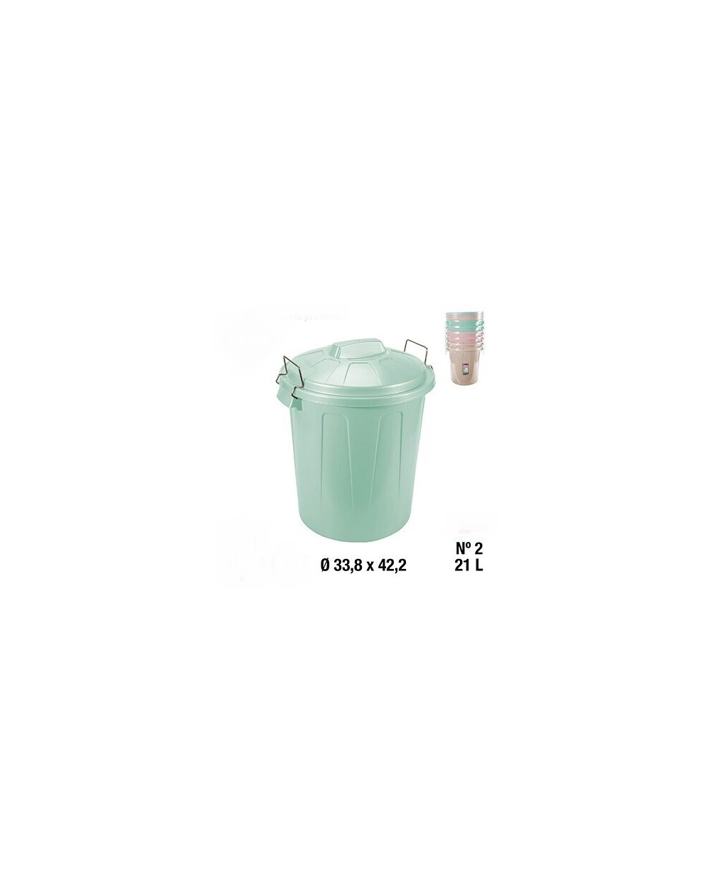 BIDONE SPAZZATURA 21L 13715