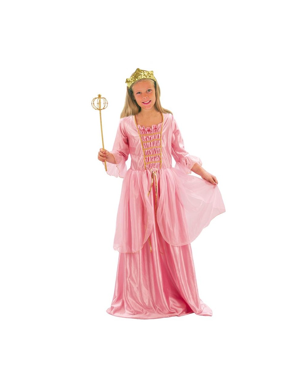 COSTUME PRINCIPESSA ROSA 5/7 ANNI A138207
