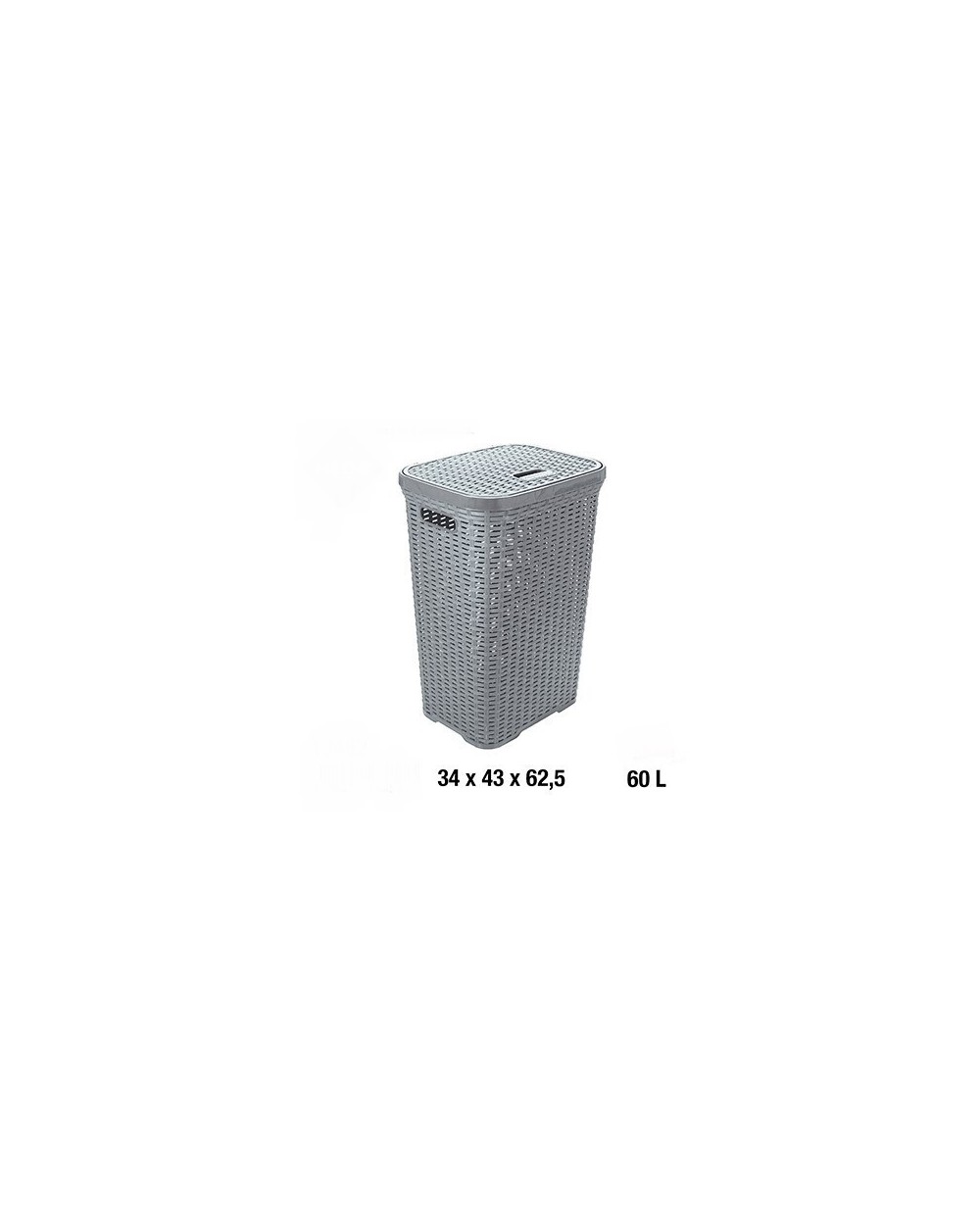 CESTO PORTABIANCH RATTAN 60L 13452