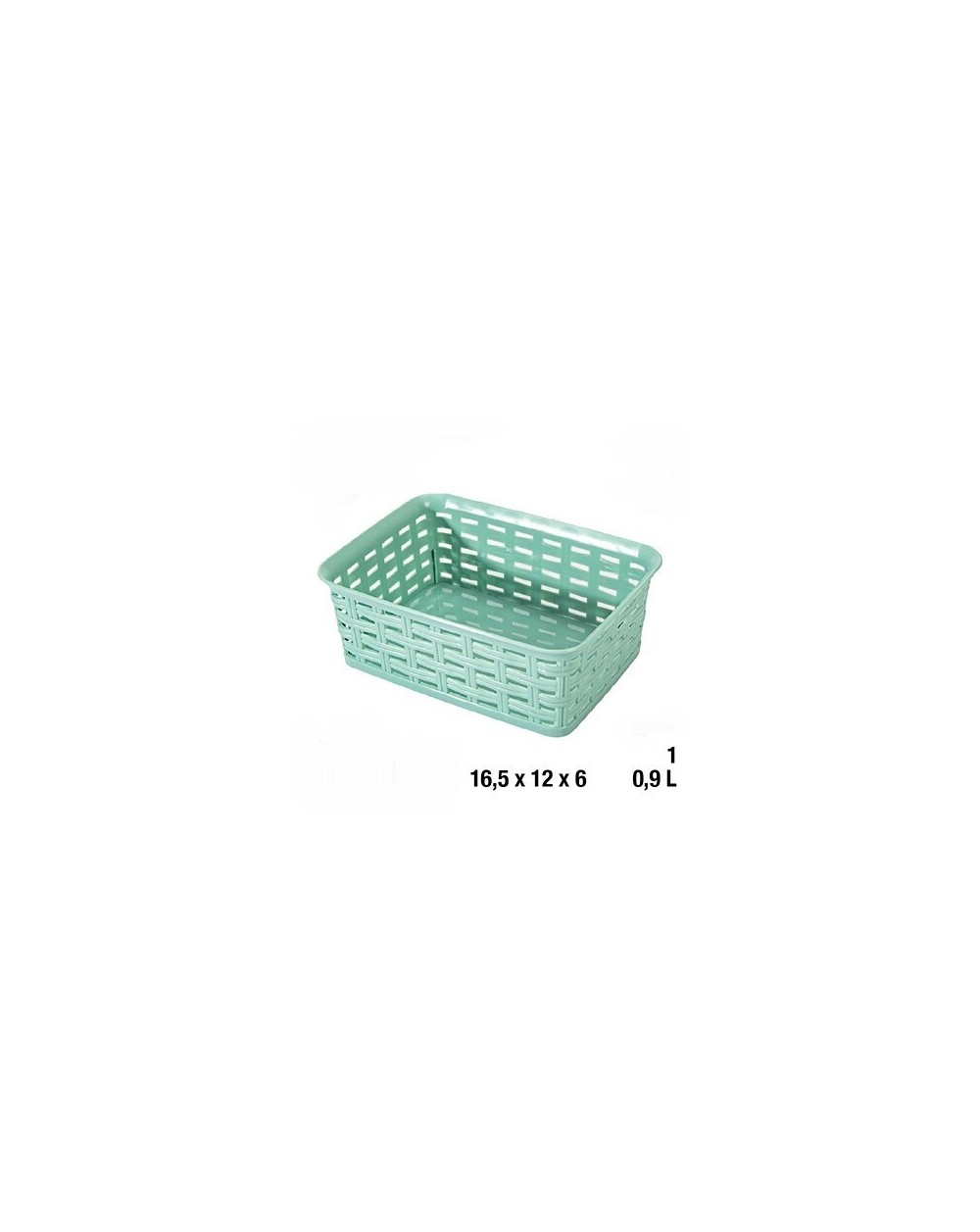 CESTO RETTANGOLARE RATTAN N 1 18064