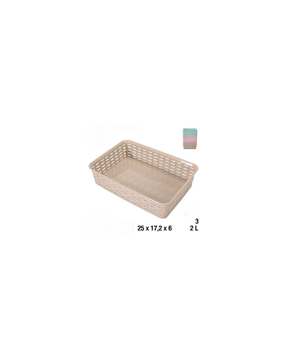 CESTO MULTIUSO RATTAN N 3 18084