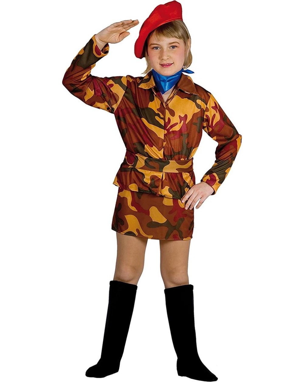 COSTUME SOLDATESSA 7/9 ANNI A053817