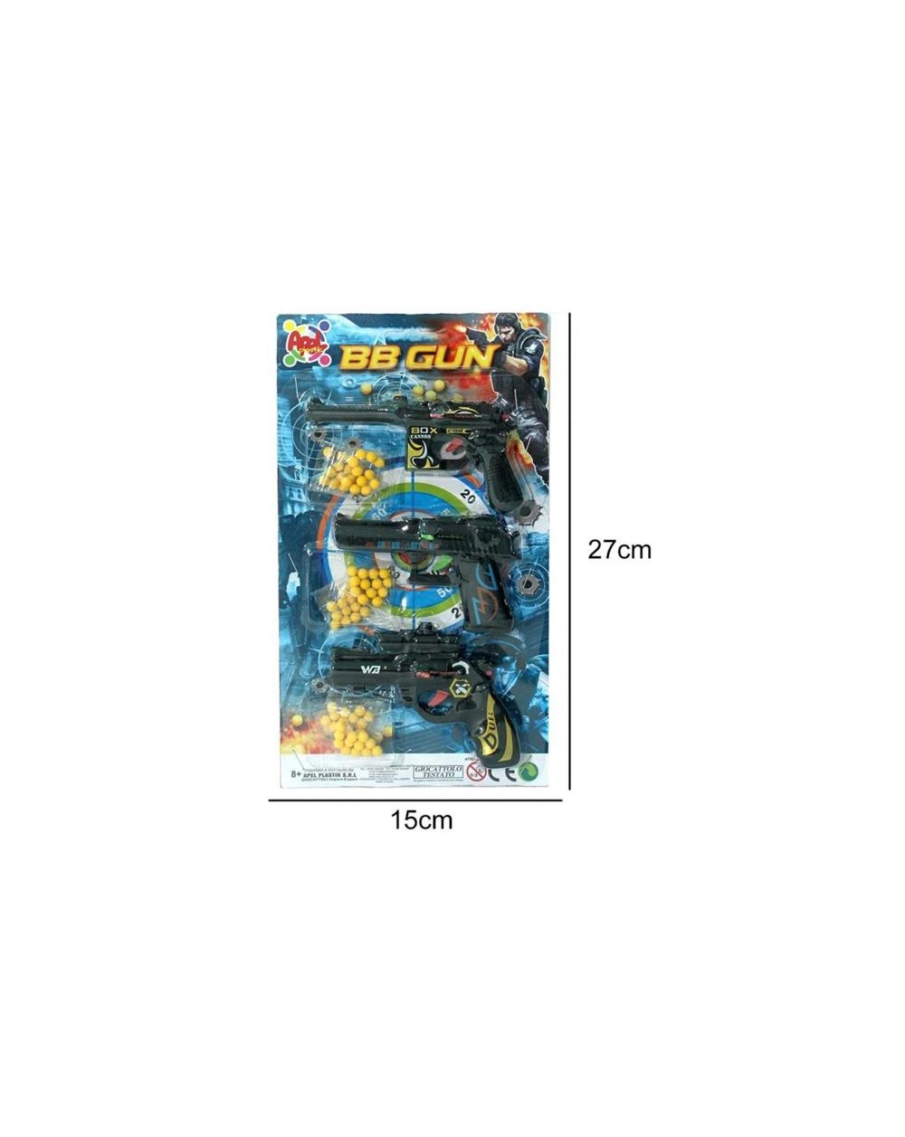 BLISTER 3 PISTOLE PALLINI 40237