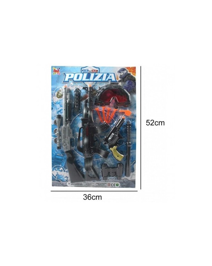 BLISTER 2 FUCILI POLIZIA...