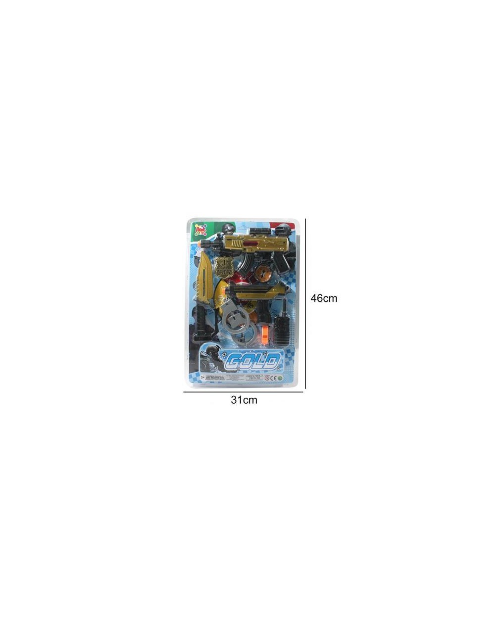BLISTER POLIZIA GOLD 40265