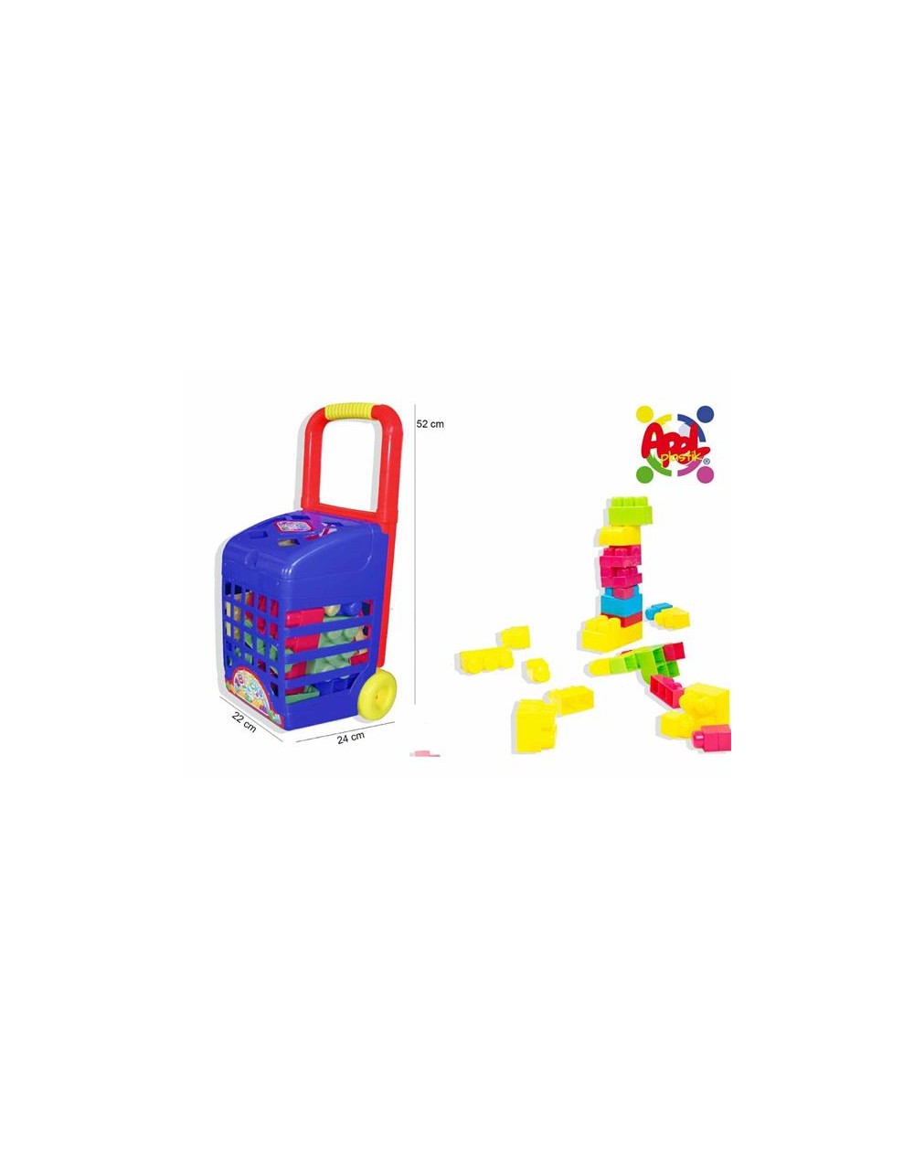 CARRELLO CON COTRUZIONI A296228