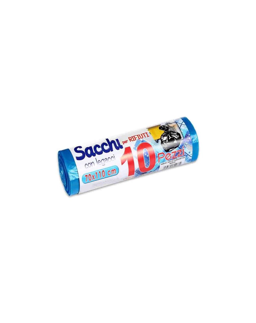 SACCHI IMMONDIZIA 70x110 BLU 10PZ  8054144362182