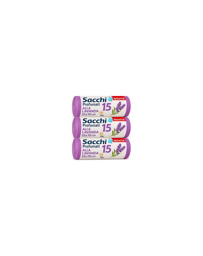 SACCHI SPAZZATURA LAVANDA...