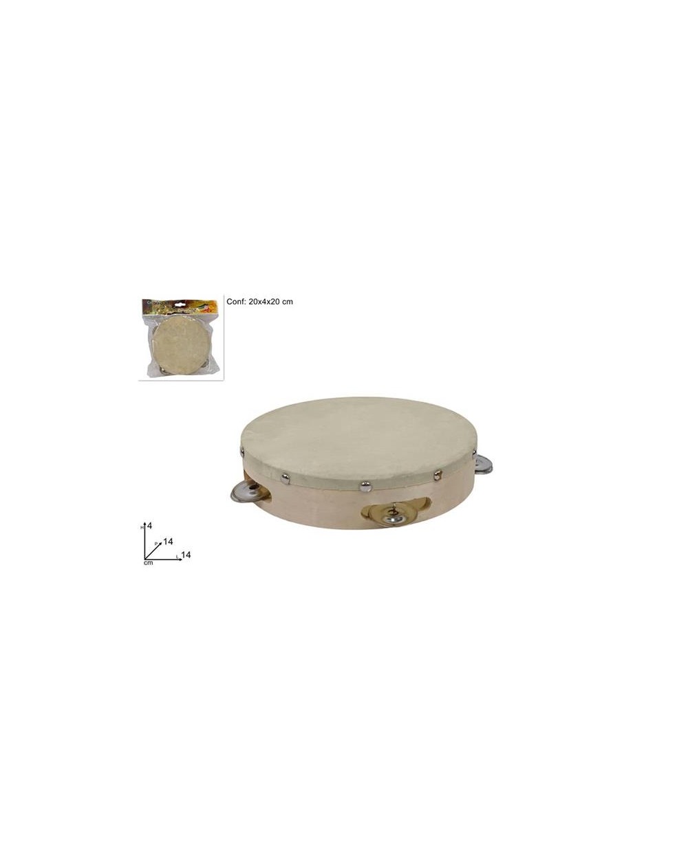 TAMBURELLO PICCOLO 14CM A123649