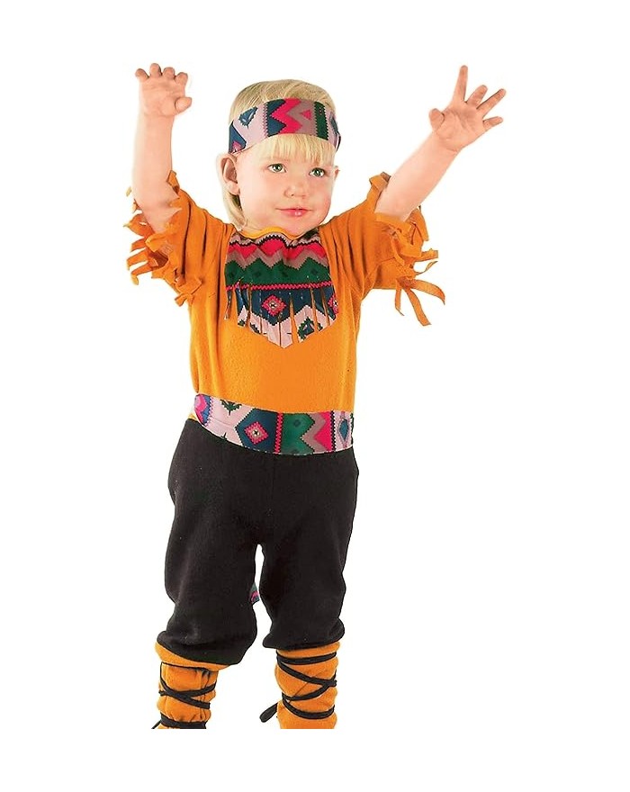 COSTUME INDIANINO 3/4 ANNI...