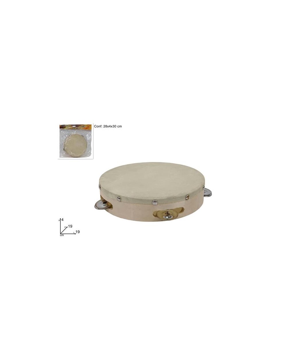 TAMBURELLO 19cm  A121994