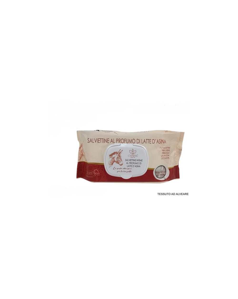 SALVIETTINE DETERG.72pz LATTE/ASINA 8034048662946