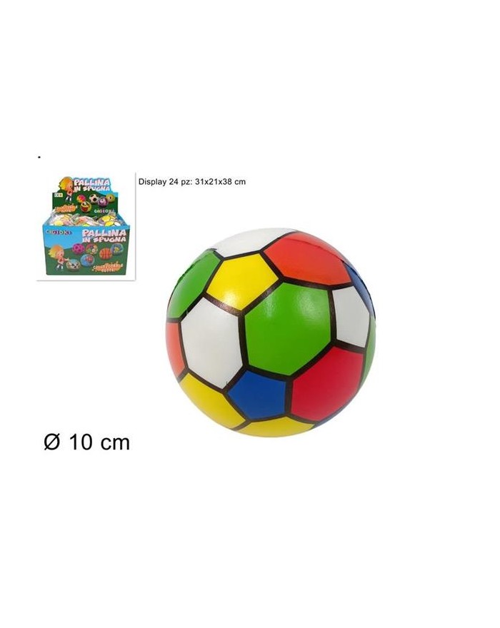 PALLINA SPUGNA 10cm...