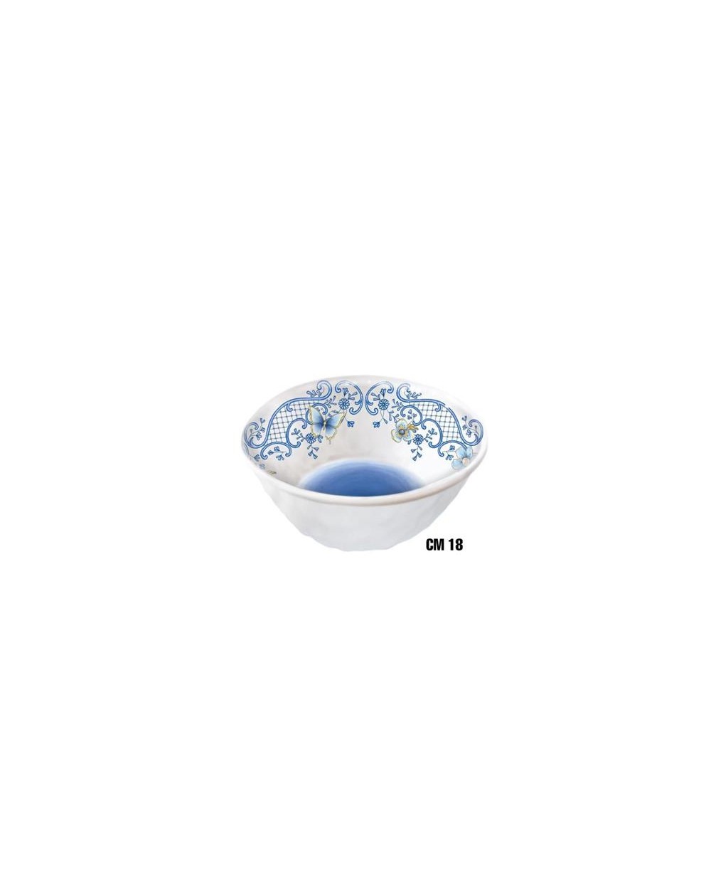 INSALATIERA 18x7.5 MEL.BLU ME-1645-3410