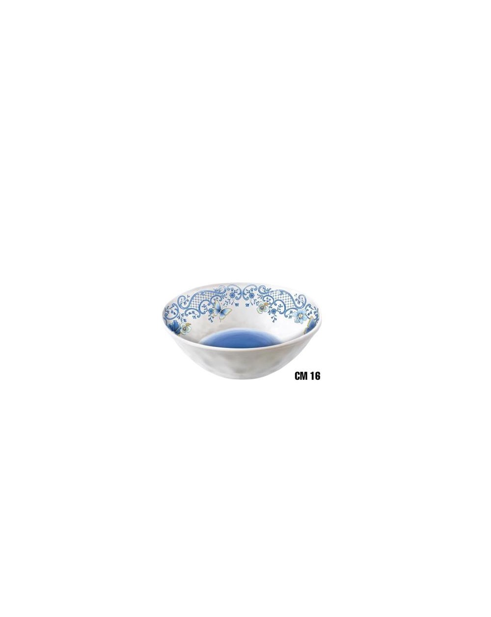 INSALATIERA 16.5x6.5 BLU ME-1645-3412