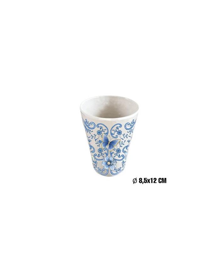 BICCHIERE MEL 8.5x12 BLU...