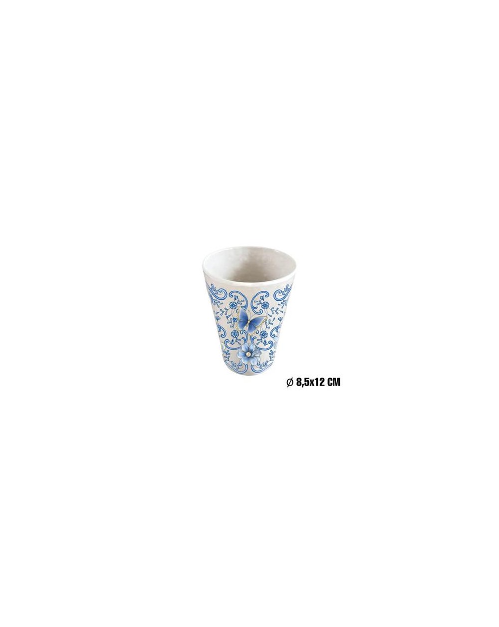 BICCHIERE MEL 8.5x12 BLU ME-1645-3460