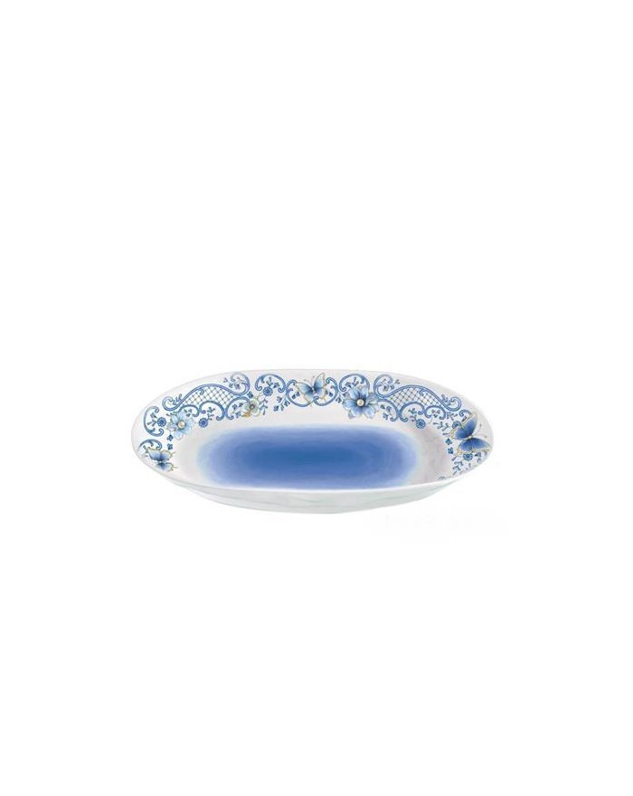 VASSOIO OVALE 30x20 BLU...