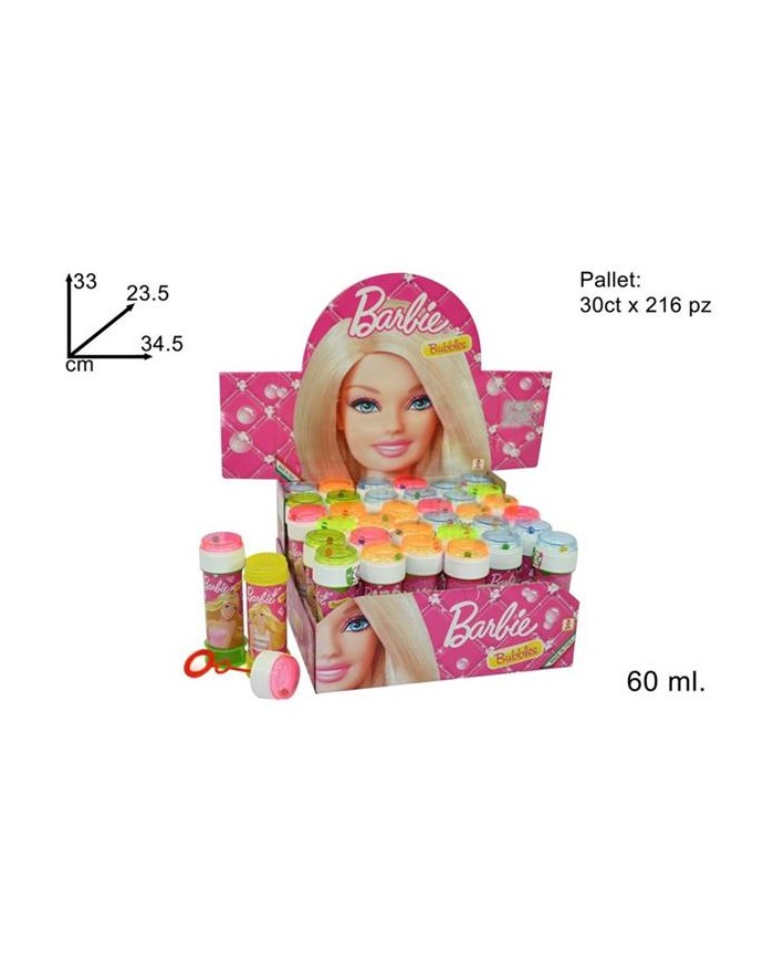 BOLLE DI SAPONE BARBIE...