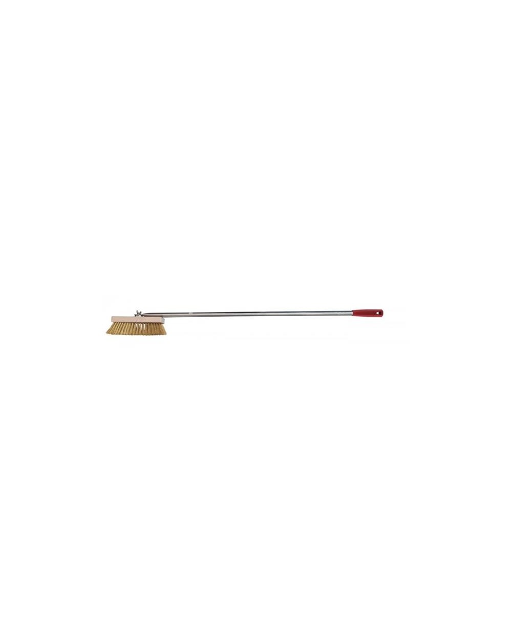 SPAZZOLA CON SETOLE IN OTTONE 30CM A070998